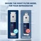 thumbnail image 2 of Filtro de agua de repuesto Mist Ultra Clarity para refrigerador Bosch, 2 of 7