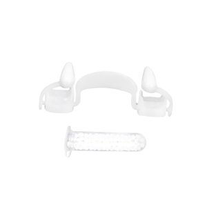 Ioensy - Halloween Fiesta Retráctil Cosplay Prop Juguetes Espeluznantes Disfraz Colmillos Y Pegamento