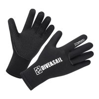 Ioensy - Guantes De Traje De Neopreno De 3 Mm Guantes De Surf De Natación Surfing Five Finger S