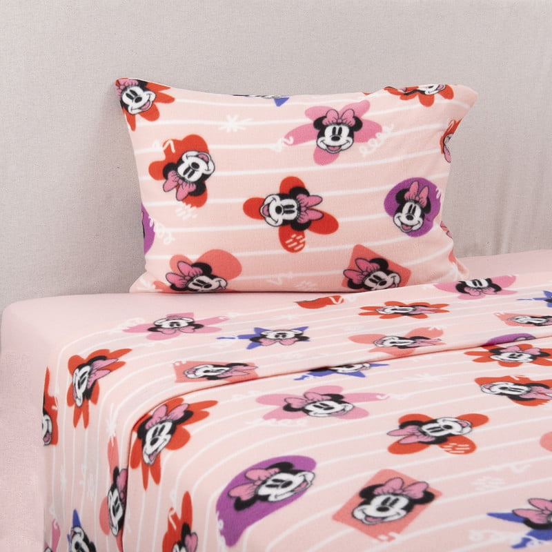 Disney-minnie - Sabana Polar 1.5 Plazas Minnie Vintage