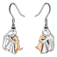 thumbnail image 1 of Aros De Mujer En Plata 925 Diseño De Perrito, 1 of 3