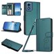 thumbnail image 1 of Funda Cartera Trébol para Motorola Moto G Play 2024 4G con Ranuras Tarjetas y Carga Inalámbrica Verde oscuro, 1 of 6