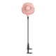 thumbnail image 3 of Mini Ventilador USB, Ventilador Personal, Mochilero, Coche, Silencioso, 3 Velocidades, Ventilador Con Clip Para Oficina, Rosa, 1200mAh, 3 of 3