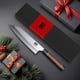 thumbnail image 4 of Cuchillo de Chef SHAN ZU 20 cm 9 capas Acero 10Cr15MoV, 4 of 5