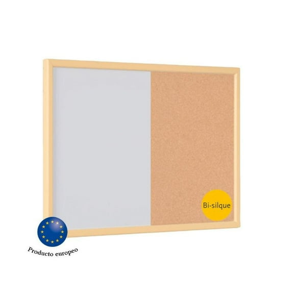 Pizarra Mixta 60x40 Pastel Amarilla