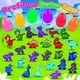 thumbnail image 2 of Huevos de Pascua precargados, paquete de 24, con juguetes de dinosaurio, 2 of 6