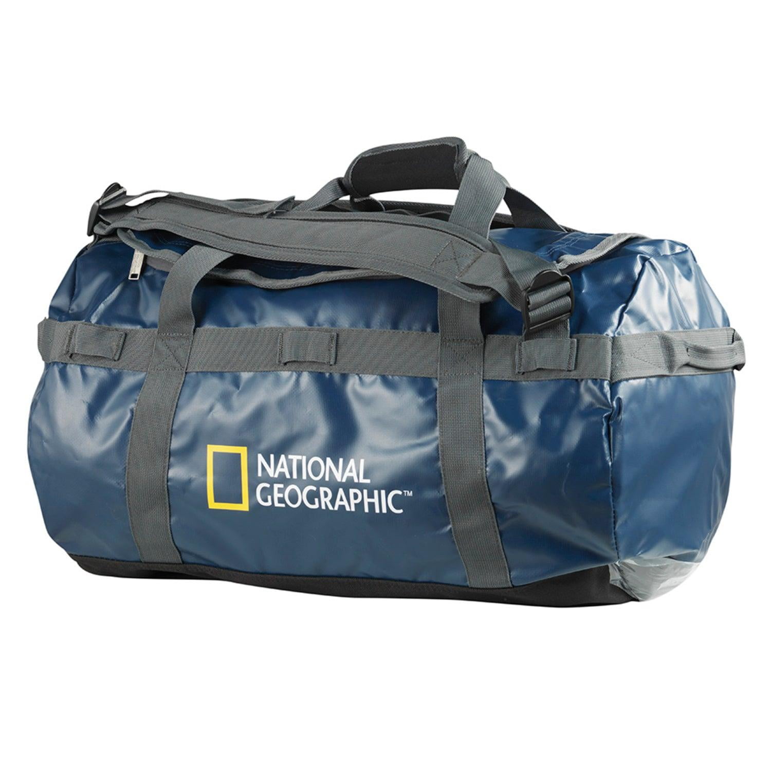 Bolso Mochila Viaje Duffel 80 Lts Azul National Geographic Azul Tamano Unico
