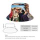 thumbnail image 2 of Willy Wonka Sombrero bucket para adultos, gorra de protección solar, sombrero de pescador plegable para viajes al aire libre, pesca y actividades de verano, 2 of 6