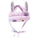 thumbnail image 2 of Casco De Seguridad Infantil Ajustable De Algodón Transpirable Para Caminar Rosa Púrpura, 2 of 5
