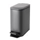 thumbnail image 1 of Bote de basura Cesun para baño pequeño, 6 L, 1,6 g, con tapa de cierre suave, 1 of 8
