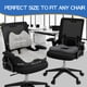 thumbnail image 5 of Cojín de asiento y almohada de soporte lumbar Benazcap de espuma viscoelástica, 5 of 6
