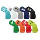 thumbnail image 3 of Juego De Funda Para Cabeza De Hierro Para Golf, Cuello Largo, Se Adapta A Todas Las Marcas, Accesorios Coloridos, 9 Uds., 3 of 5