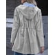 thumbnail image 3 of Chubasquero Para Mujer Impermeable Para Exteriores Color Gris, 3 of 3
