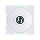 thumbnail image 1 of Ventilador Lian Li UNI TL LCD 140 con hoja inversa ARGB, color blanco, 1 of 3