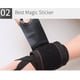 thumbnail image 5 of Muñequera, Straps Para Levantamiento De Pesas, Gym, Fitness Gris Talla Única, 5 of 9