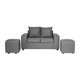 thumbnail image 1 of Living Kahlo 2 Cuerpos + 2 Pouf Tela Go, 1 of 4