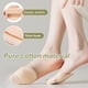 thumbnail image 2 of Calcetines Keroius para mujer con puntera en la parte superior (1 beige y 3 negros), 2 of 6