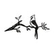 thumbnail image 3 of Metal Bird Decor Yard Art Sculpture Figurine Estatua Decorativa Animal 15.5x28cm, 3 of 5