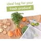 thumbnail image 2 of Bolsas reutilizables para frutas y verduras: bolsas de malla lavables, resistentes y a prueba de roturas., 2 of 7