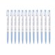 thumbnail image 1 of Bolígrafo de punta fina ZEESOON Xeno Lunatic Lunny 0.38 mm, 12 piezas, azul, 1 of 6