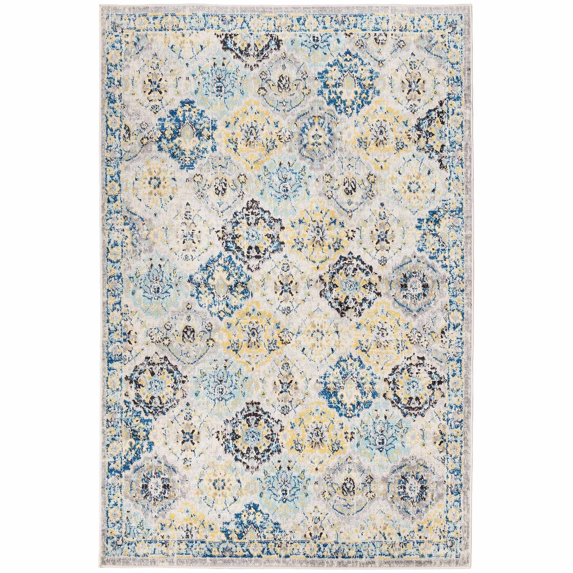 Deco2day - Alfombra Geil Mdp205a-5-bm-5x8 - 160 X 230 Cm - Beige / Colores