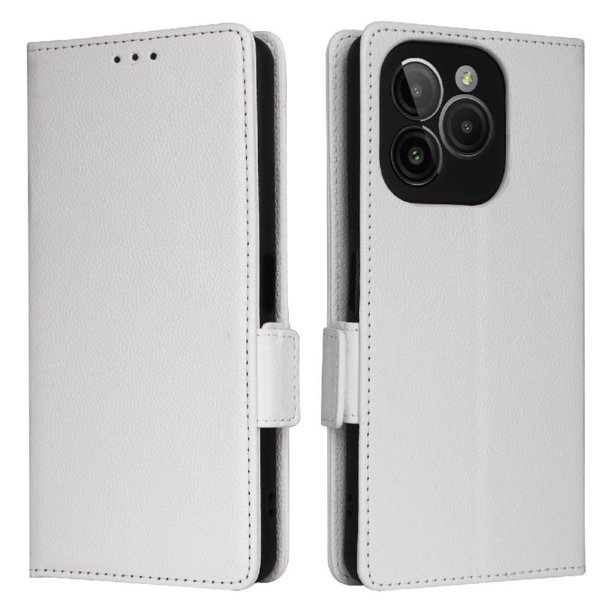Funda Cartera para BLU G54 Tapa Flip con Ranuras y Soporte Blanco