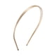 thumbnail image 1 of Unique Bargains 1 Pc Diademas Simples de Doble Fila para Mujeres Tono Oro Rosa, 1 of 6