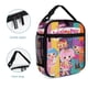 thumbnail image 5 of Suministros de Fiesta Lalaloopsy-theme Lunch Box Lunch Bag Insulated Reusable Lunch Tote Bag Cooler Tote Bag For Men Women gifts 20*11*27cm, 5 of 6