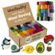 thumbnail image 1 of Kit de Fieltro con Aguja Woolbuddy – 40 colores de vellón, 1 of 9