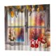 thumbnail image 1 of Cortinas De Navidad 3D Cortinas De Ventana Impresas Digitalmente Para Paneles De Dormitorio 2 C, 1 of 5