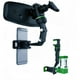 thumbnail image 1 of Soporte para teléfono móvil en el espejo retrovisor del coche, giratorio y retráctil 360° - Universal para todos los teléfonos móviles, diseño fijo de cuatro esquinas antivibraciones-Negro Verde, 1 of 6