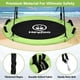 thumbnail image 3 of Platillo Tree Swing HeyZoo de 48 pulgadas con capacidad para 410 kg, color verde, 3 of 6