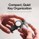 thumbnail image 3 of Llavero KEY SMART Soporte para AirTag de Silicona Negro, 3 of 9