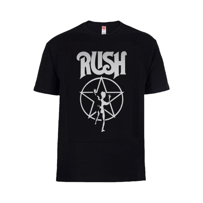 Poleras De Rock - Polera Rush Negra