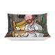 thumbnail image 3 of Oil Painting Style 3-Piece Twin Bed Set - Includes 1 Single Comforter And 2 Pillowcases Bedding - Fade Resistant Microfiber - Oil Painting Style, 3 of 4