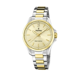 Reloj F20655/3 Festina Champaña Mujer Solar Energy