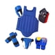 thumbnail image 4 of Equipo de protección de sparring, equipo de protección de boxeo, transpirable con guantes, casco, equipo Sanda, conjunto para entrenamiento deportivo Color Azul M, 4 of 5