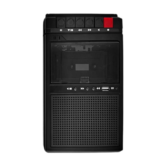 Reproductor De Casetes Portátil, Ligero, Regalo Walkman Para Casa, Viajes, Niños Y Niñas, Color Negro