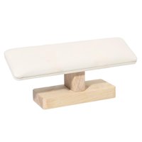 Magideal - Organizador De Pulseras Y Relojes, Resistente Con Base De Madera, Ideal Para Tocadores, Armarios Y Centros Comerciales. Blanco