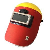 Ioensy - Máscara De Soldadura Con Visión Clara Y Ajustable Para Trabajos De Jardinería Y Corte