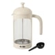 thumbnail image 1 of Cafetera Mr. Coffee Retro Brew French Press, jarra de vidrio de 31 onzas con marco y émbolo de vidri, 1 of 5