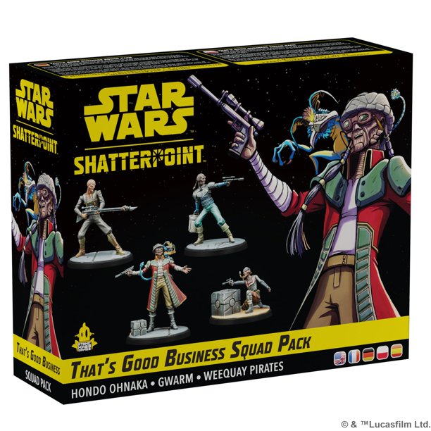 Juego de mesa Asmodee Star Wars Shatterpoint – Pack de escuadrón “That’s Good Business”