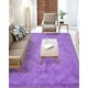 thumbnail image 2 of Alfombra peluda Suave 180 x 200 cm Primera Calidad Lila, 2 of 3