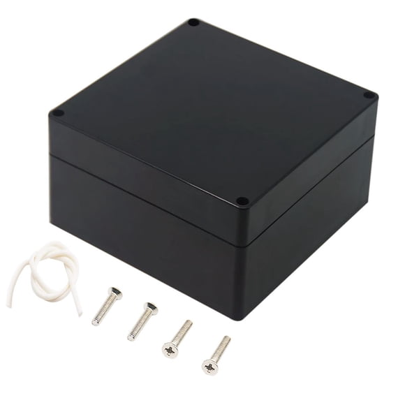 Caja de conexiones Zulkit IP65 impermeable para exterior, ABS, 160 x 160 x 90 mm