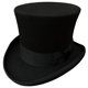 thumbnail image 3 of Sombrero de Copa Hanshow Negro de Lana 18 cm (7 3/8"), 3 of 7