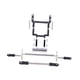 thumbnail image 2 of RC Servo Servo Backet Servo Mount Stand Con Enlace De Dirección Para 1:10 Sacle Car Black, 2 of 5