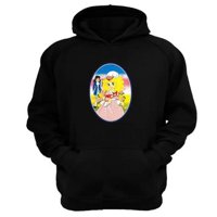 Genérico - Polerón Canguro Candy Negro Talla Xs Unisex