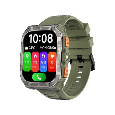 Smartwatch Blackview W80 Pro Gps Spo2 1.91 15 Daas Verde