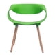 thumbnail image 3 of Silla Diseño Comedor Twist Verde - Pack 4 Unidades, 3 of 4