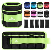 Juego De Pesas Ajustables Para Tobillo Fragraim De 1 A 4 Libras, Removibles